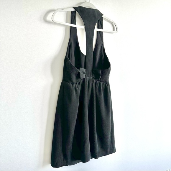 Club Monaco Raniko Back Bow Dress in Black | Size 6 - Picture 7 of 8